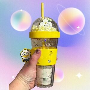 Miniso Minion Yellow Tumbler